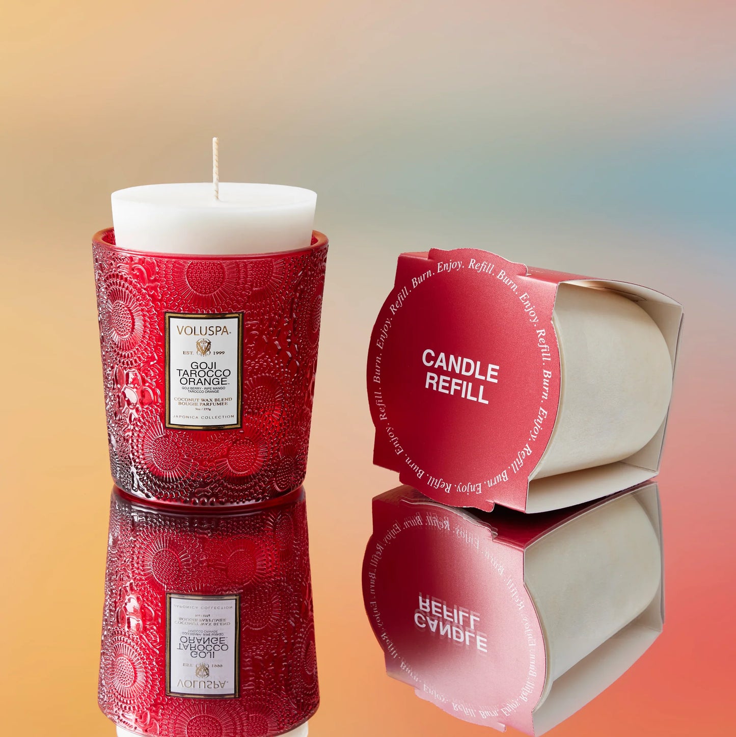GOJI TAROCCO ORANGE CANDLE REFILL 9 OZ