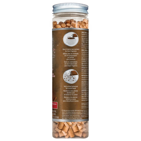 Scentsicles Scentfetti Scented Paper Filler, Two Dashes of Cinnamon, 125g Bottle