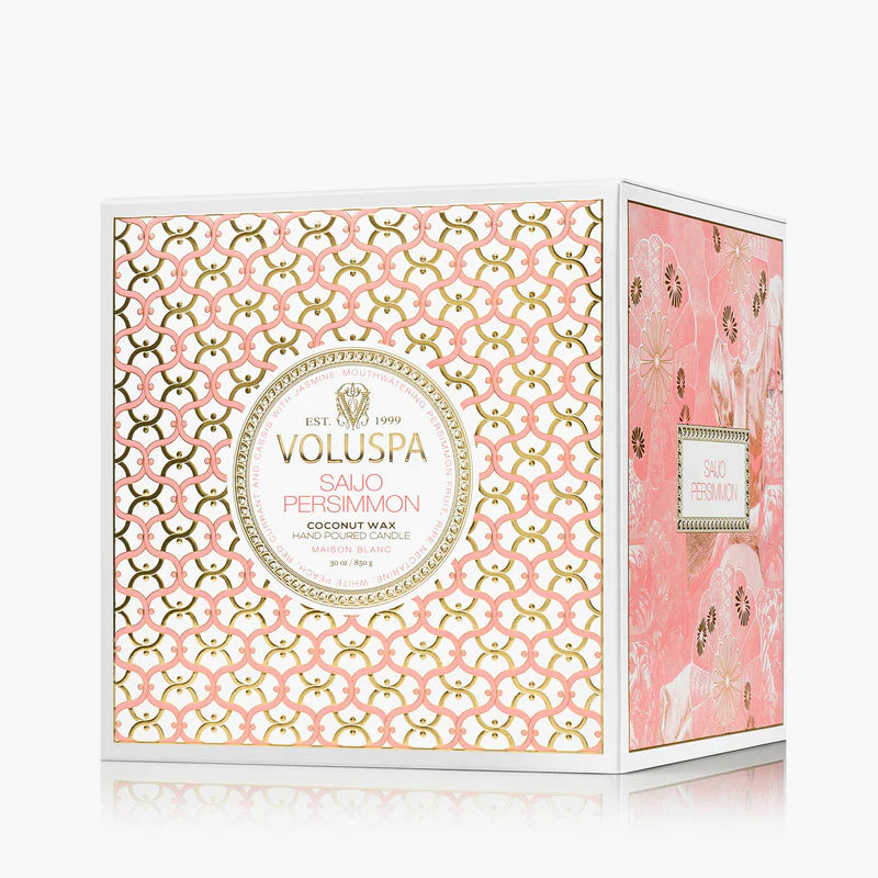 Saijo Persimmon Luxe Candle