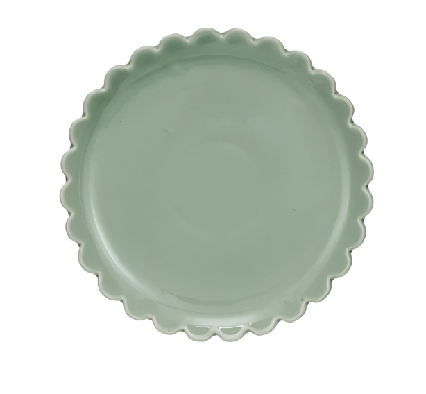 Plato Bordeado De Gres