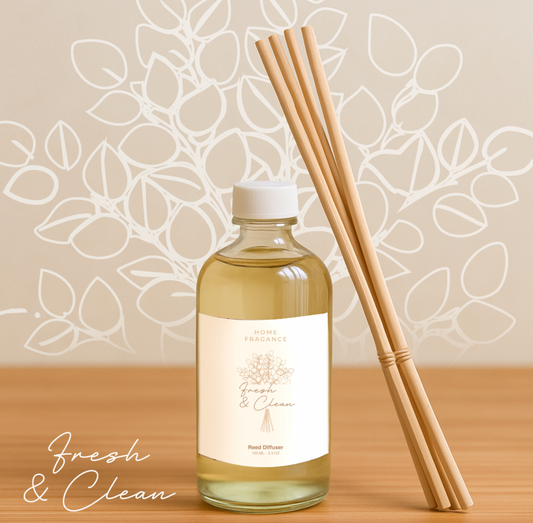 Fresh & Clean - Reed Diffuser Refill