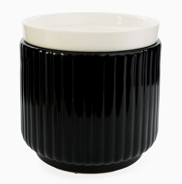 Calentador de Cera eléctrico Noir de cerámica negro