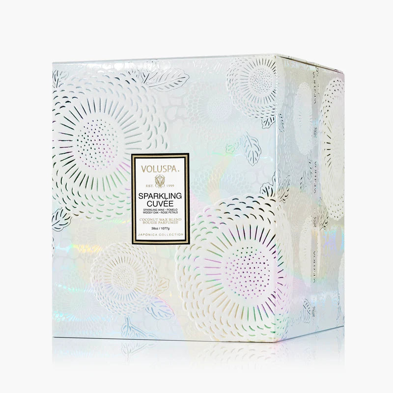Sparkling Cuvee 3 Wick Hearth Candle