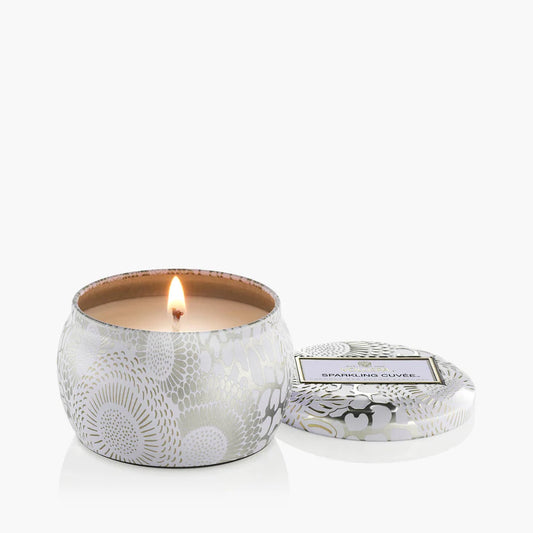 Sparkling Cuvée Mini Tin Candle