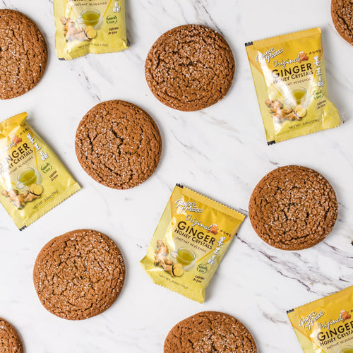 Instant Ginger Honey Crystals, 10 sachets