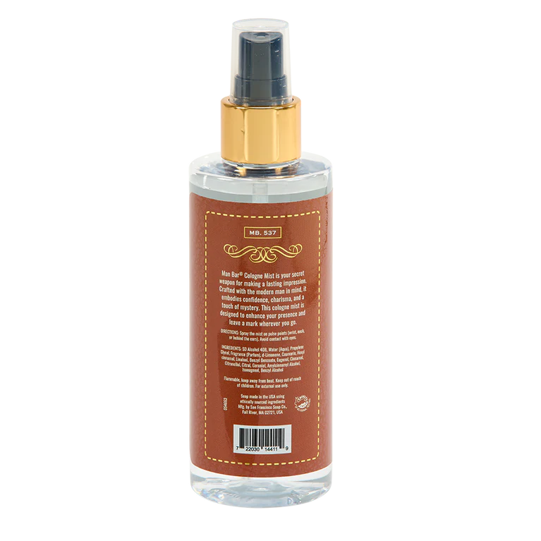 MAN BAR® Cologne Mist Spiced Tobacco