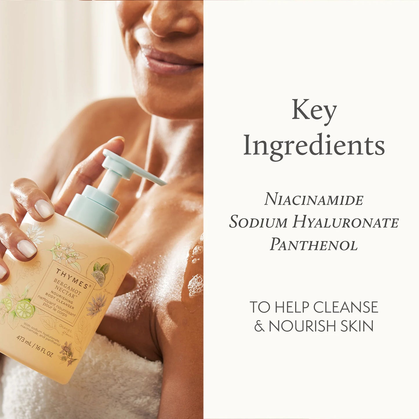 Bergamot Nectar Nourishing Body Cleanser 16oz