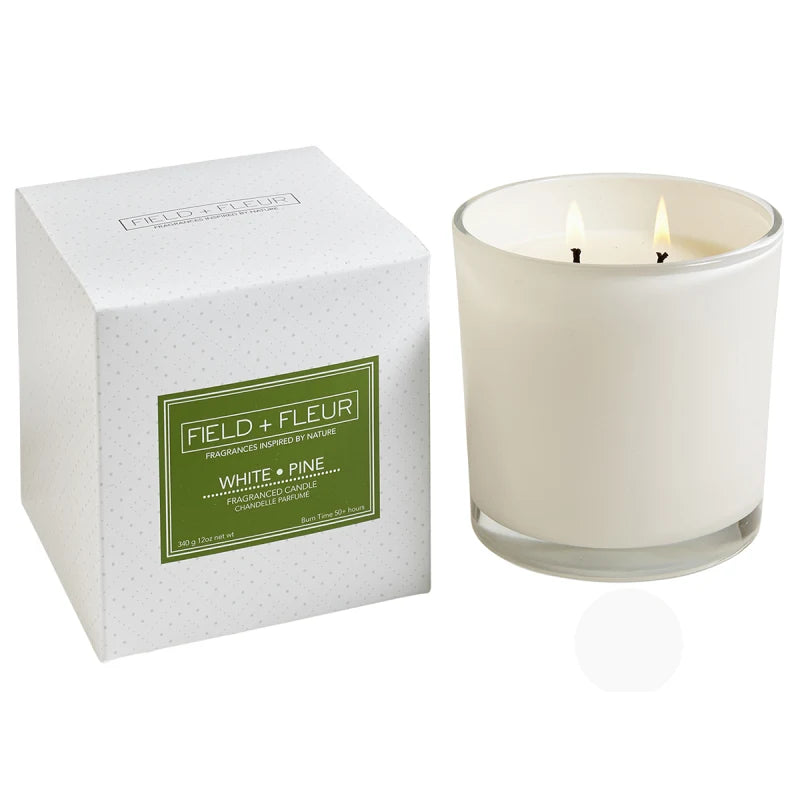 White Pine 2 wick 12 oz.