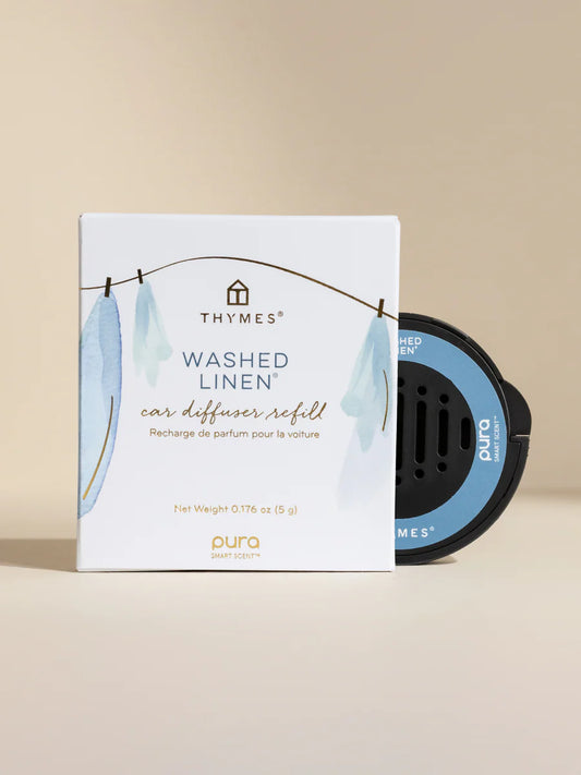 Washed Linen Pura Car Refill