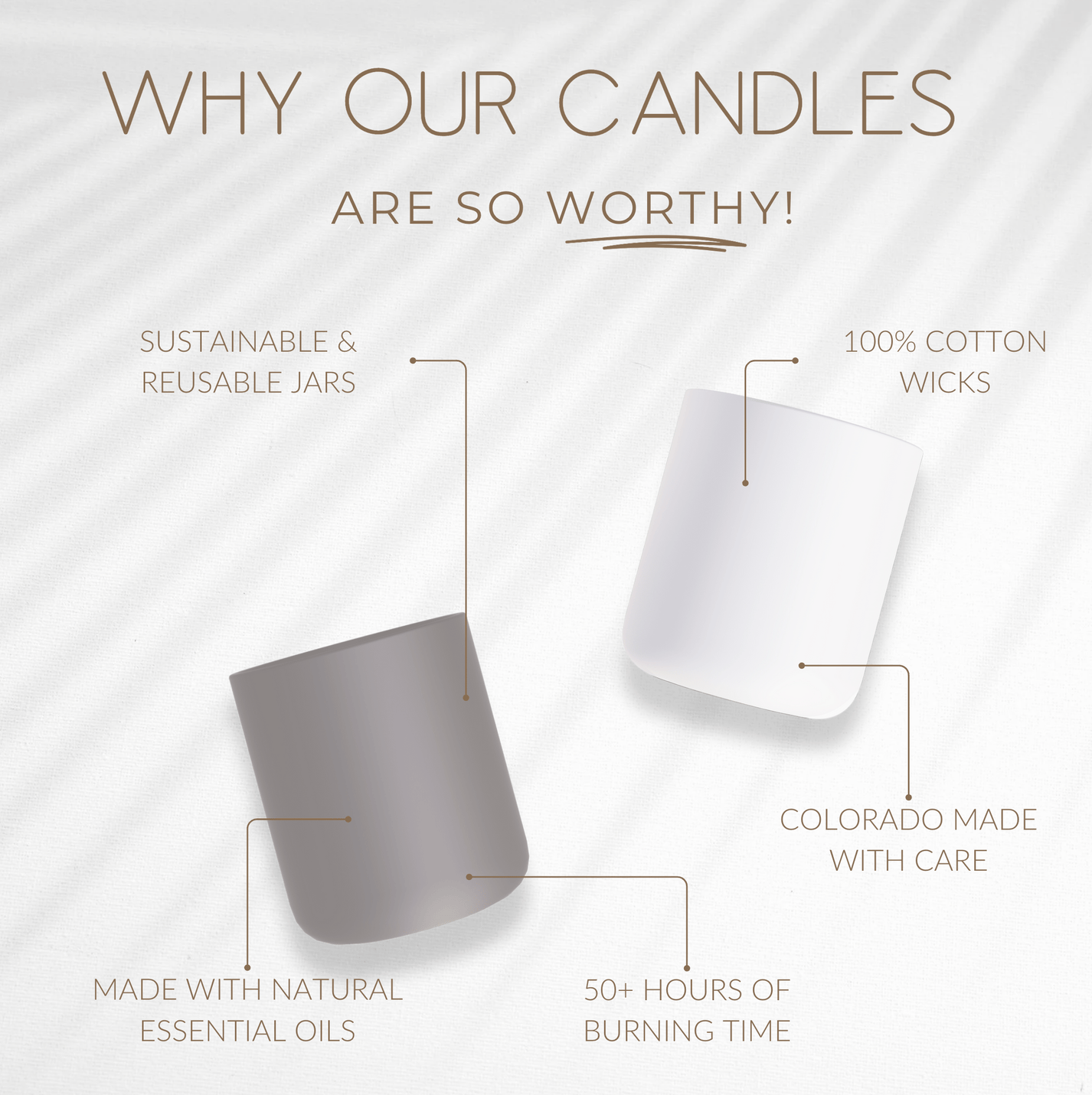 Winter Embrace Candle witn Canvas Bag – Fall to Winter Scent