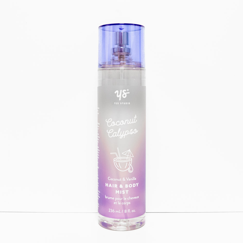 236ml Coconut Calypso Hair & Body Mist - Coconut & Vanilla