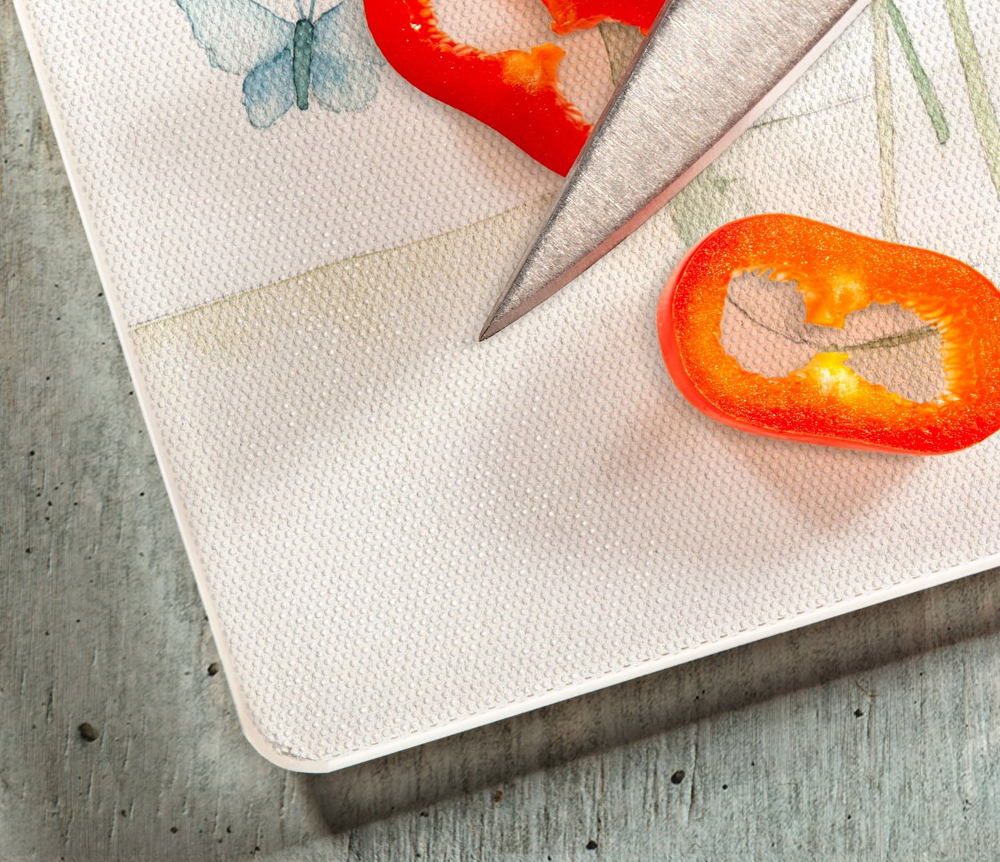 CounterArt Mason Jar Florals Cutting Board - Tabla de Cortar