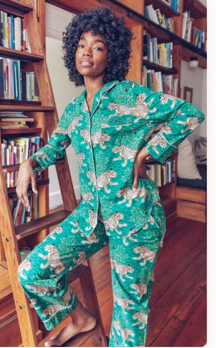 Pijama Largo de franela ligera en Bagheera