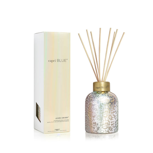 Aloha Orchid Mercury Iridescent Petite Reed Diffuser