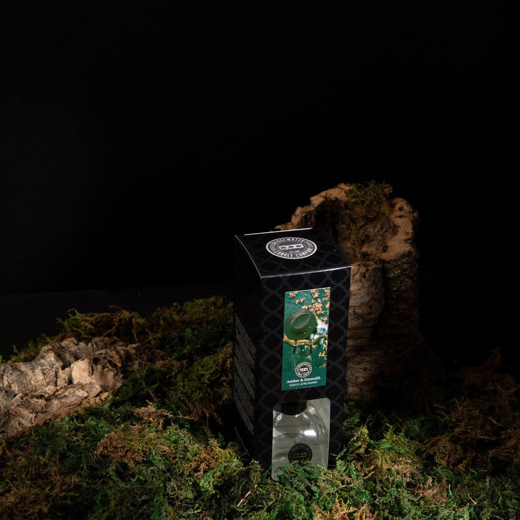 Reed Diffuser-Amber & Emerald