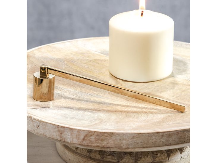 7" GOLD WICK SNUFFER