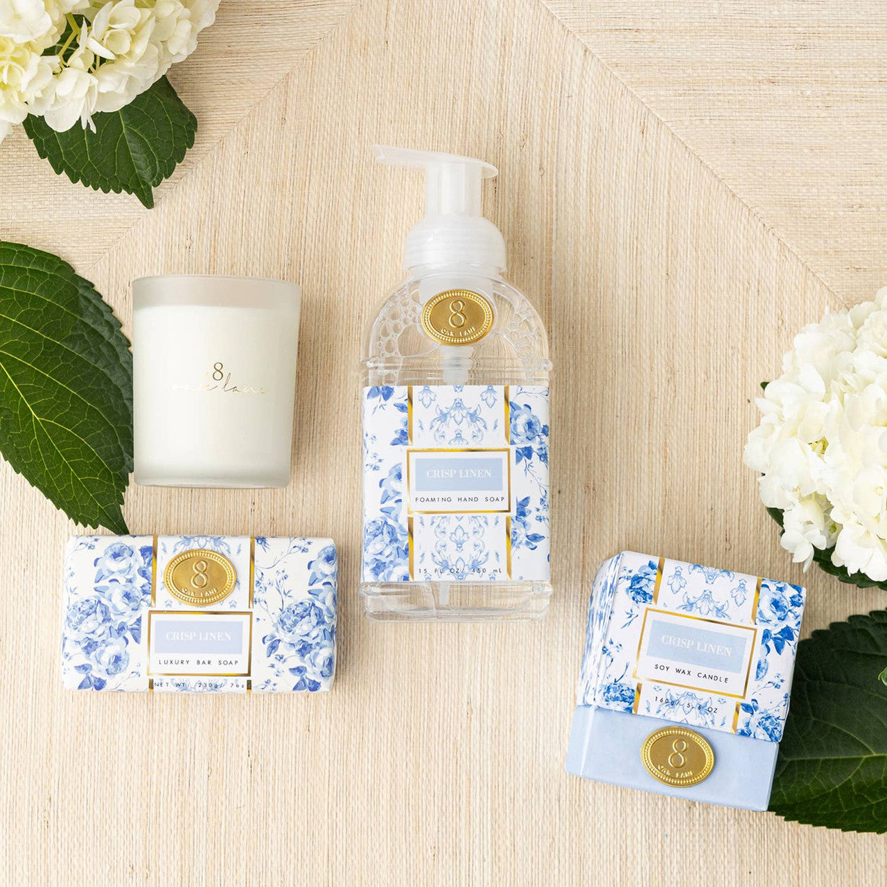 WRAPPED BAR SOAP-CRISP LINEN