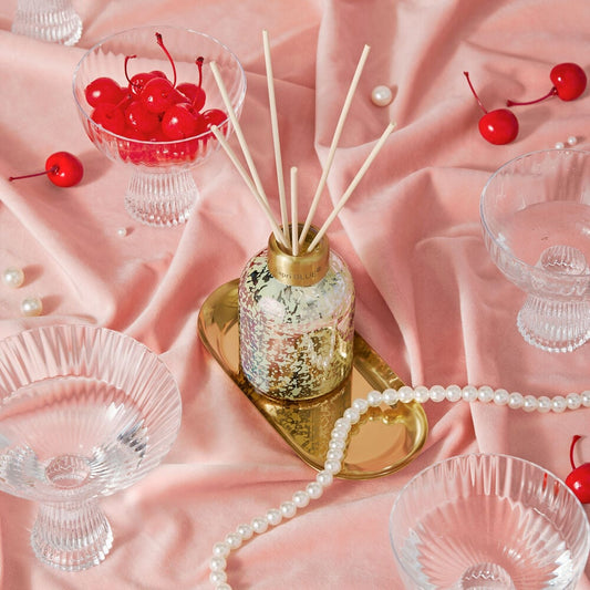 Difusor de caña pequeño iridiscente Volcano Mercury, 5.7 fl oz