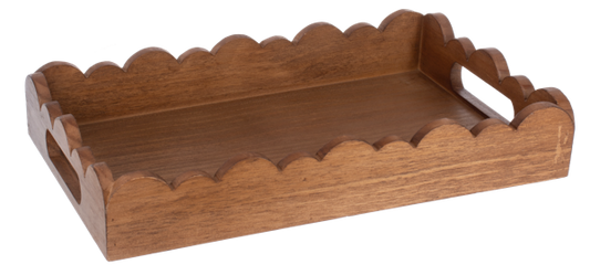 Scallop Edge Tray - Bandeja con Bordes Ondulados