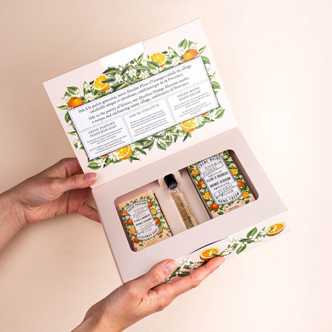 ORANGE BLOSSOM GIFT SET (HAND C