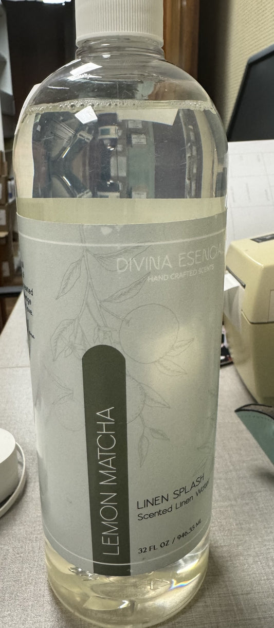 LINEN SPLASH Lemon Matcha