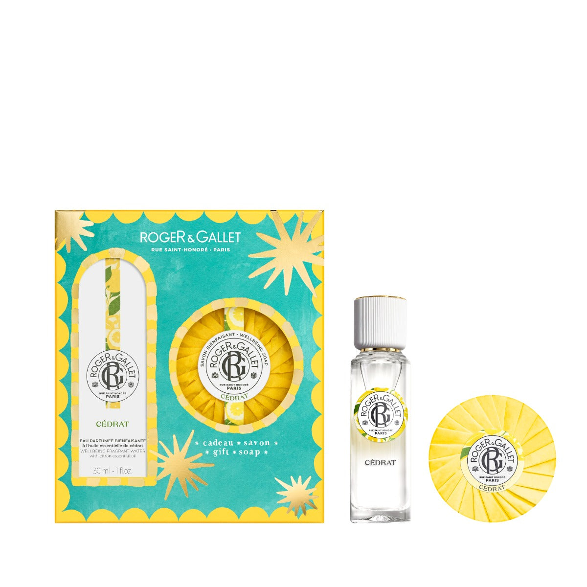 Cedars gift set 1 oz spray y 3.5 oz soap