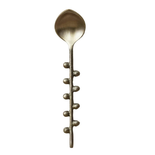 Brass Hobnail Spoon / Cuchara de latón