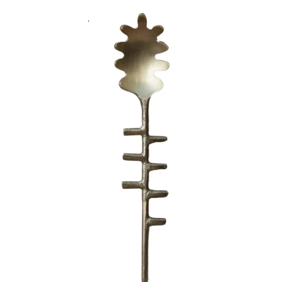 Brass Hobnail Spoon / Cuchara de latón
