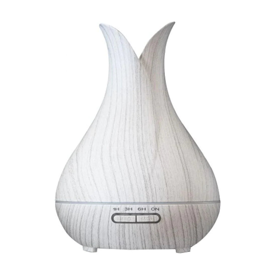 Difusor Wood Bloom Ultrasónico En Blanco De Aromar