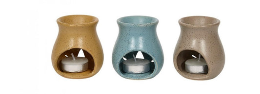 BLUE MINI CERAMIC OIL BURNER