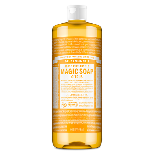 Citrus Pure-Castile Magic Soap 32 oz