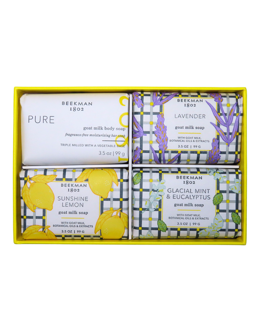 Gift Set Of 4 Soaps 3.5 OZ - Set de Regalo