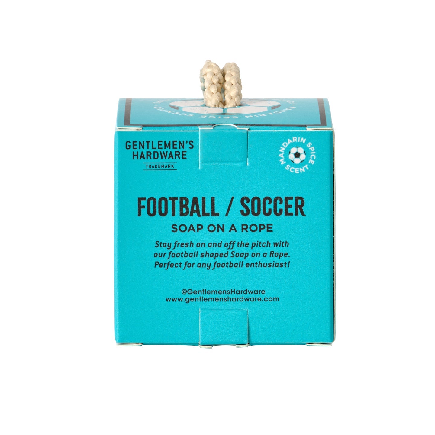Football Shaped Soap - Mandarin Spice - Jabón en Forma de Pelota de Futbol