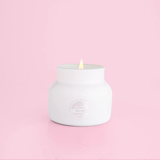 Volcano White Petite Jar 8 oz