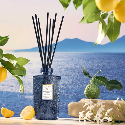 Mediterranean Lemon Luxe Reed Diffuser 500 ml