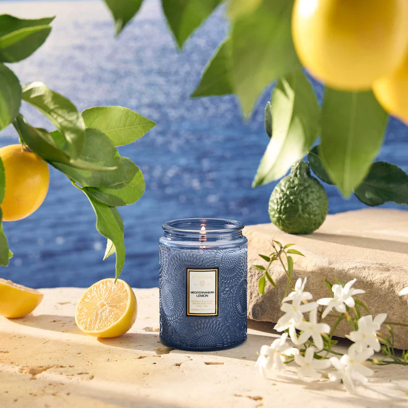 Mediterranean Lemon Small Jar Candle 5.5oz