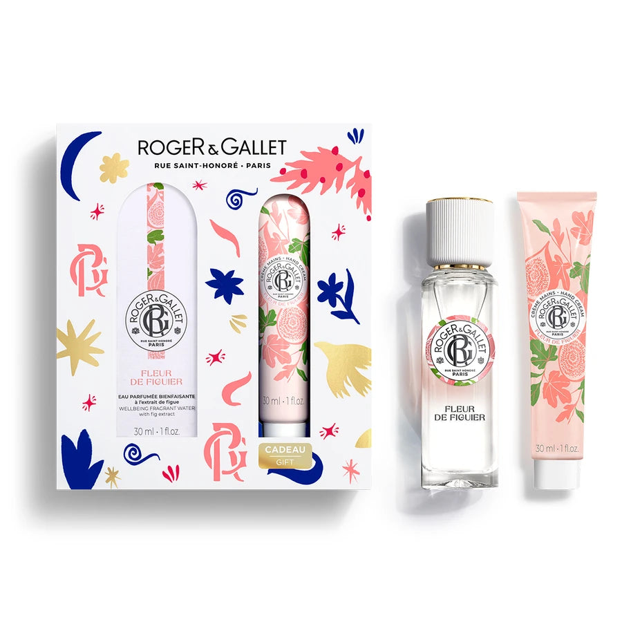 Fragrant Water + Hand Cream Set Fleur de Figuier gift set
