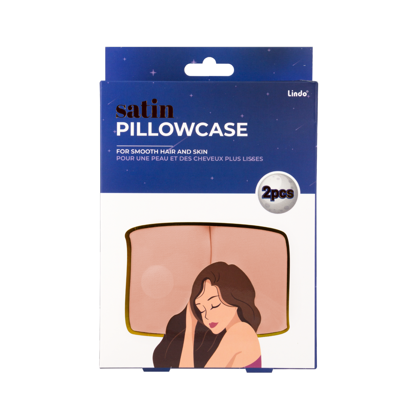 Satin Pillowcase Duo – 2pcs/pk