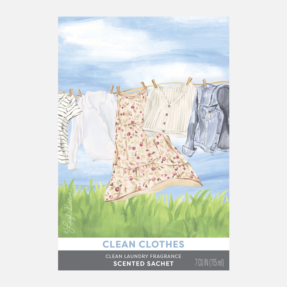 Envelope Sachet Clean Clothes