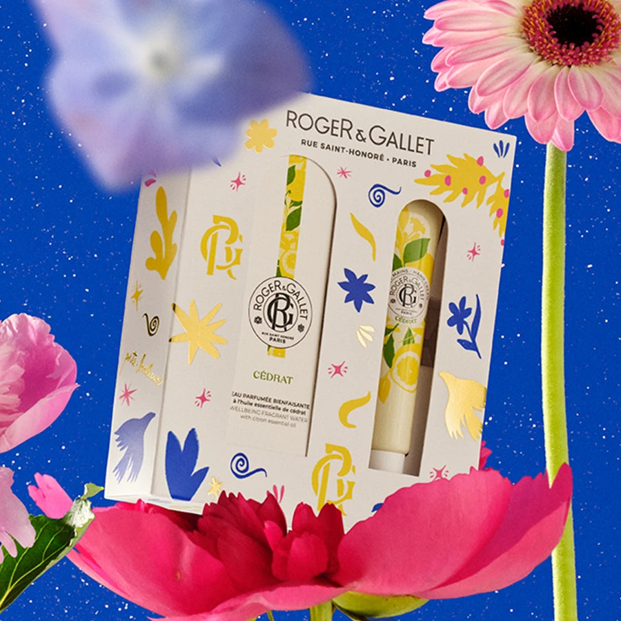 Fragrant Water + Hand Cream Set Feuille de Thé gift set