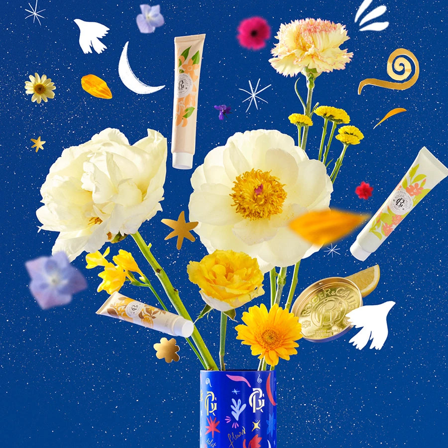 Cofre de Agua Perfumada + Crema de Manos Bienestar Fleur d'Osmanthus