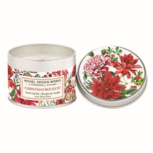 Christmas Bouquet Travel Candle