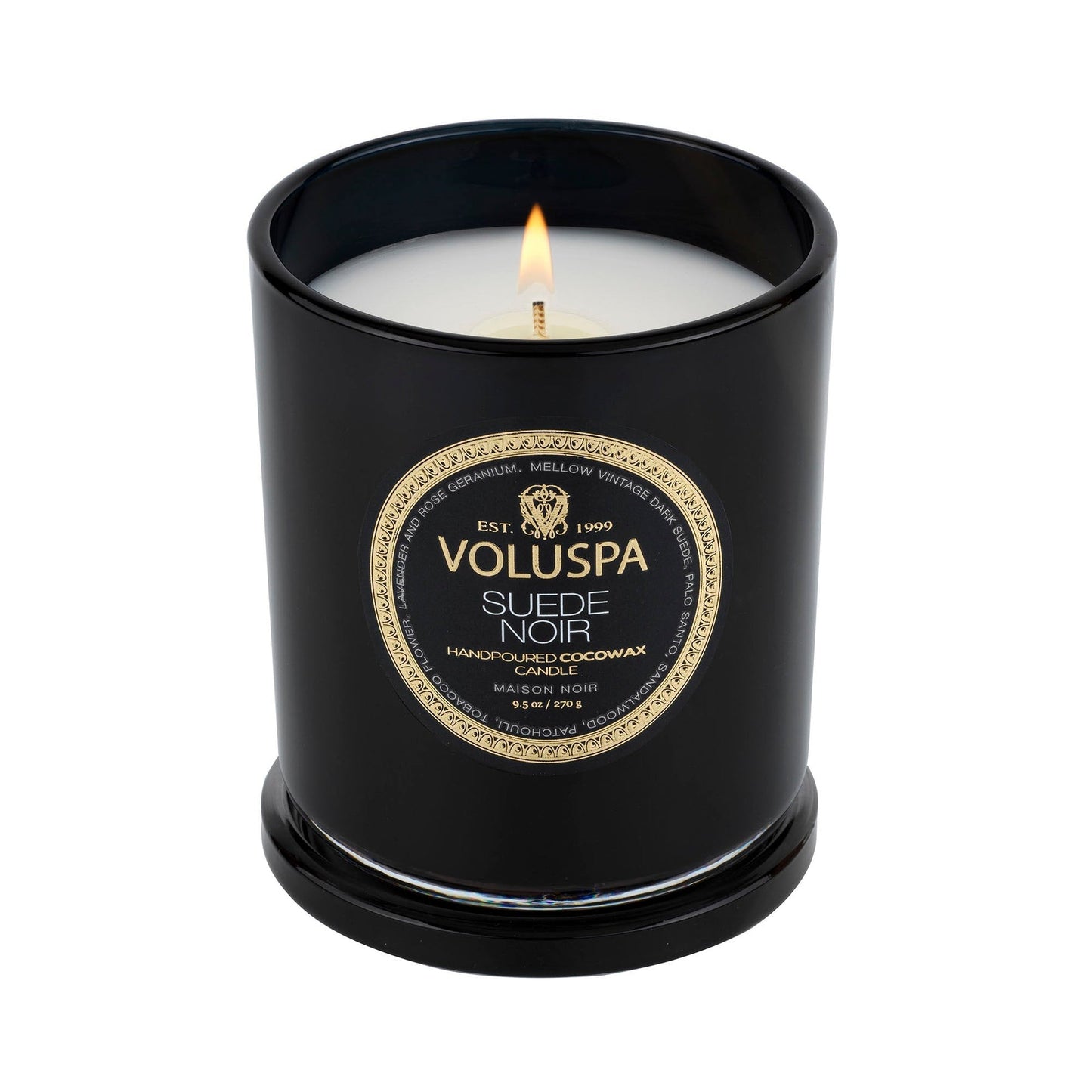 Suede Noir 9.5oz ClassicCandle