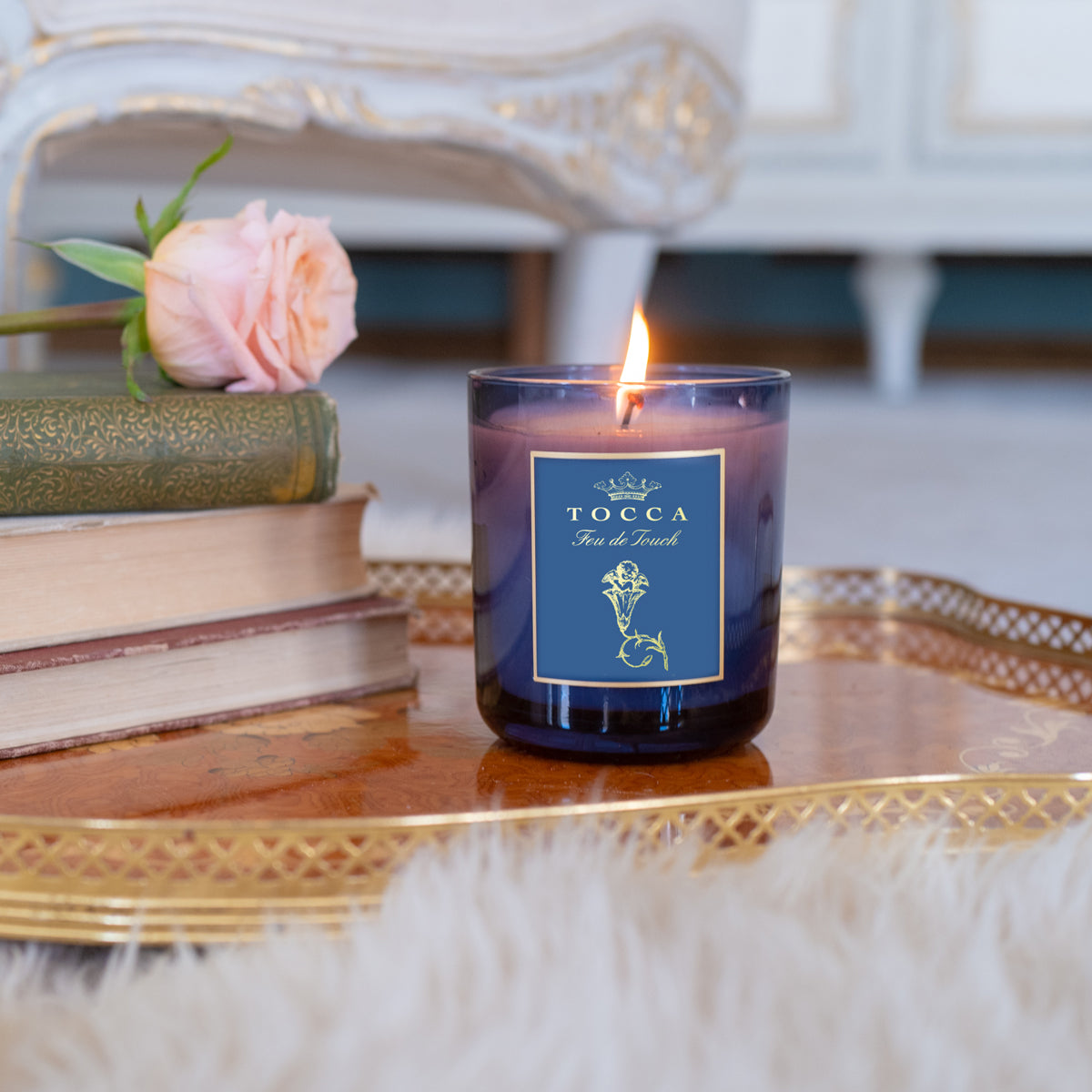 FEU DE TOUCH-10OZ CANDLE HOME FRAGRANCE
