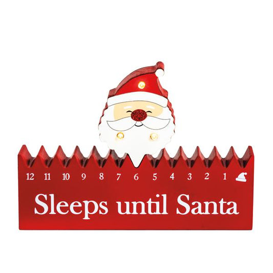 Santa Countdown Block