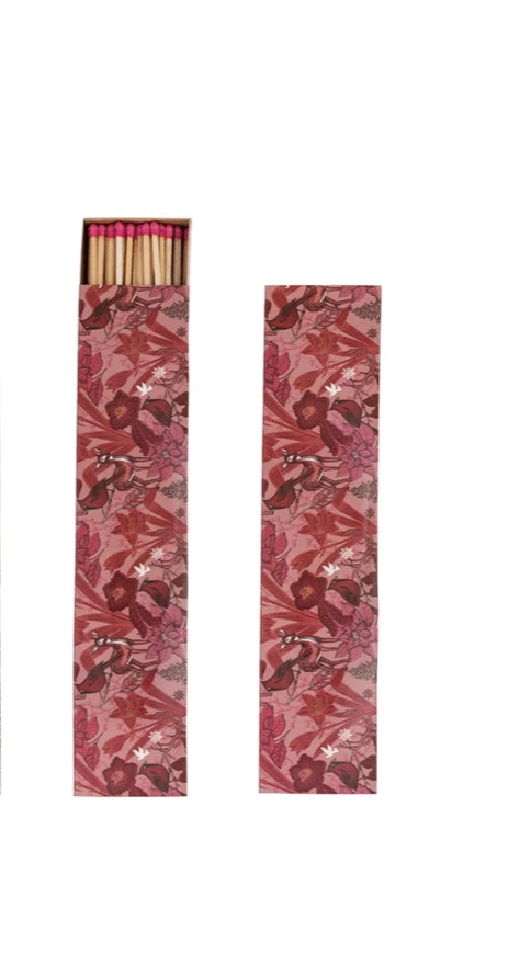 RED Safety Matches in Matchbox