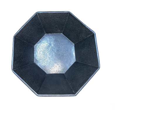 Bowl negro hexagonal grande