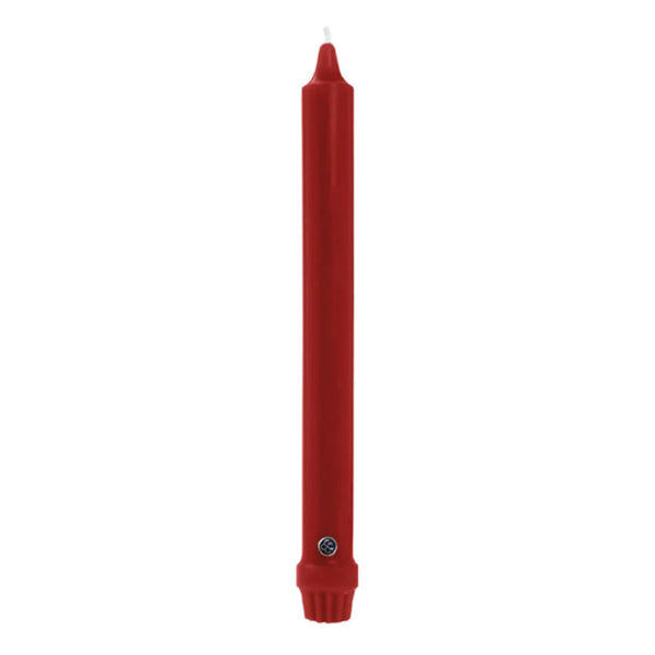 8 inch Vela Cónica Clásica elegante roja - Unidad