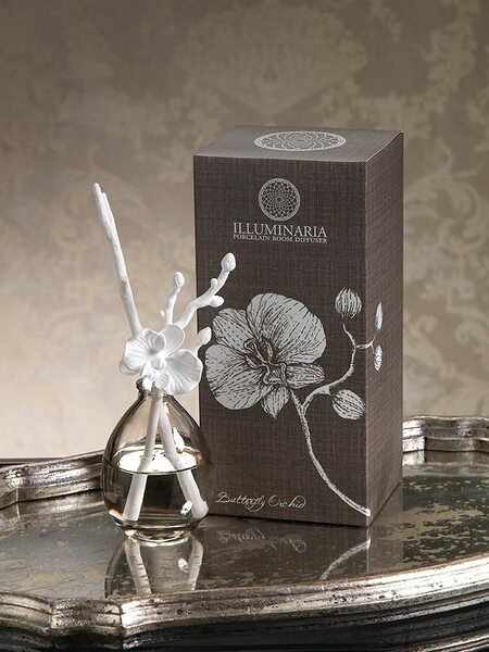 Illuminaria Porcelain Diffuiuser Butterfly Orchid