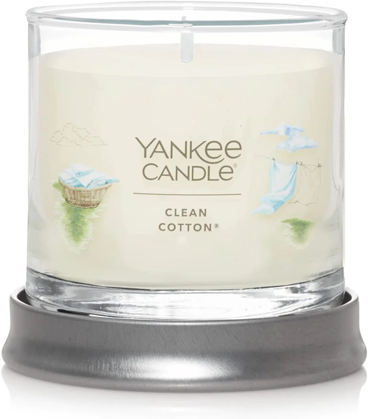 Vela Clean Cotton 4.3 oz - yankee candle